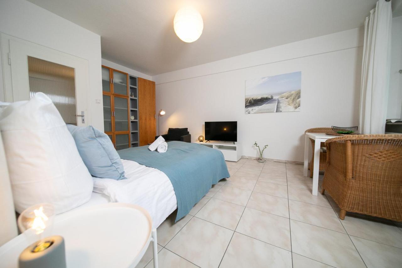 Apartment Blue - Zentral Und Gut Angebunden Düsseldorf Esterno foto